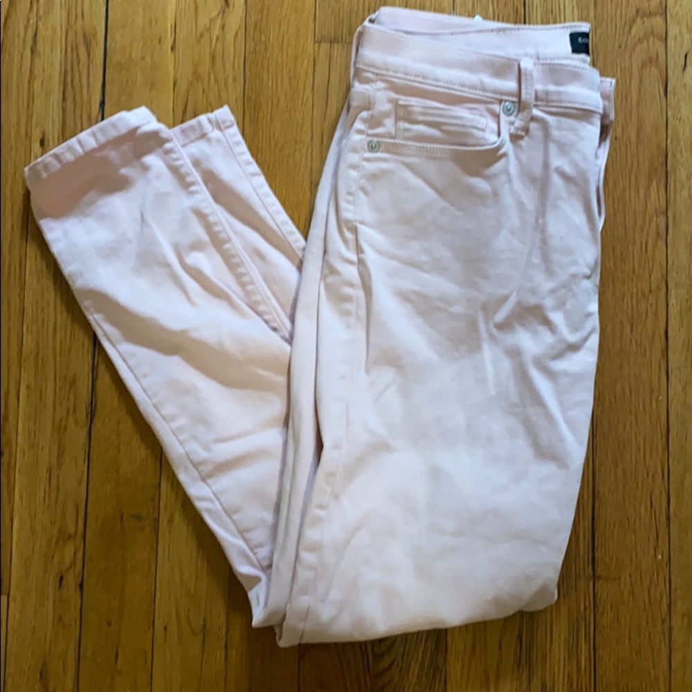 Banana republic pink skinny jeans